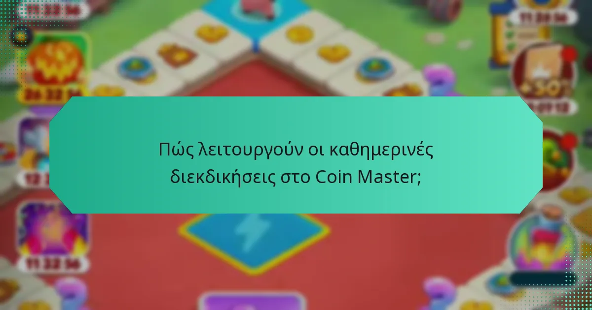 Πώς λειτουργούν οι καθημερινές διεκδικήσεις στο Coin Master;